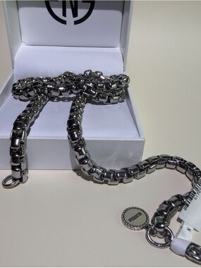 EFFY Mens Silver NECKLESS Chain 925 STERLING SILVER 136 Grams NWT $1860